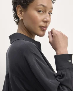 Everlane Tops*The Boyfriend Shirt in Washable Silk