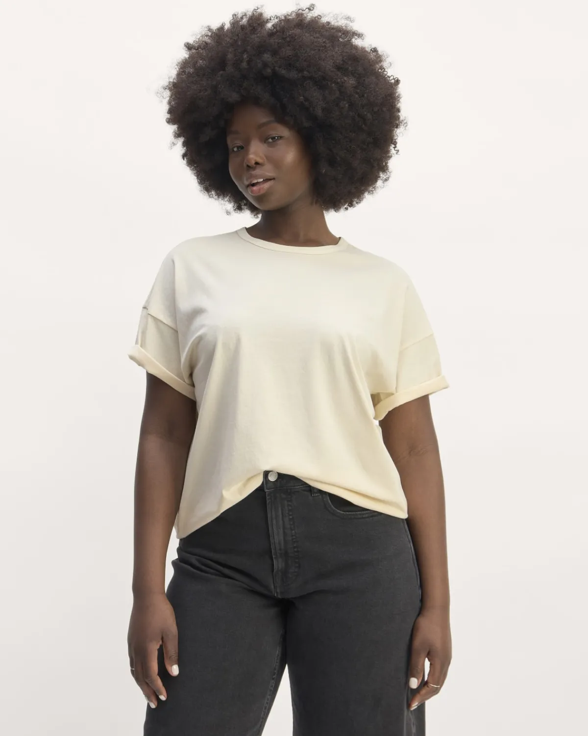 Everlane Tees|Short Sleeve Tees*The Boyfriend Tee in Essential Cotton