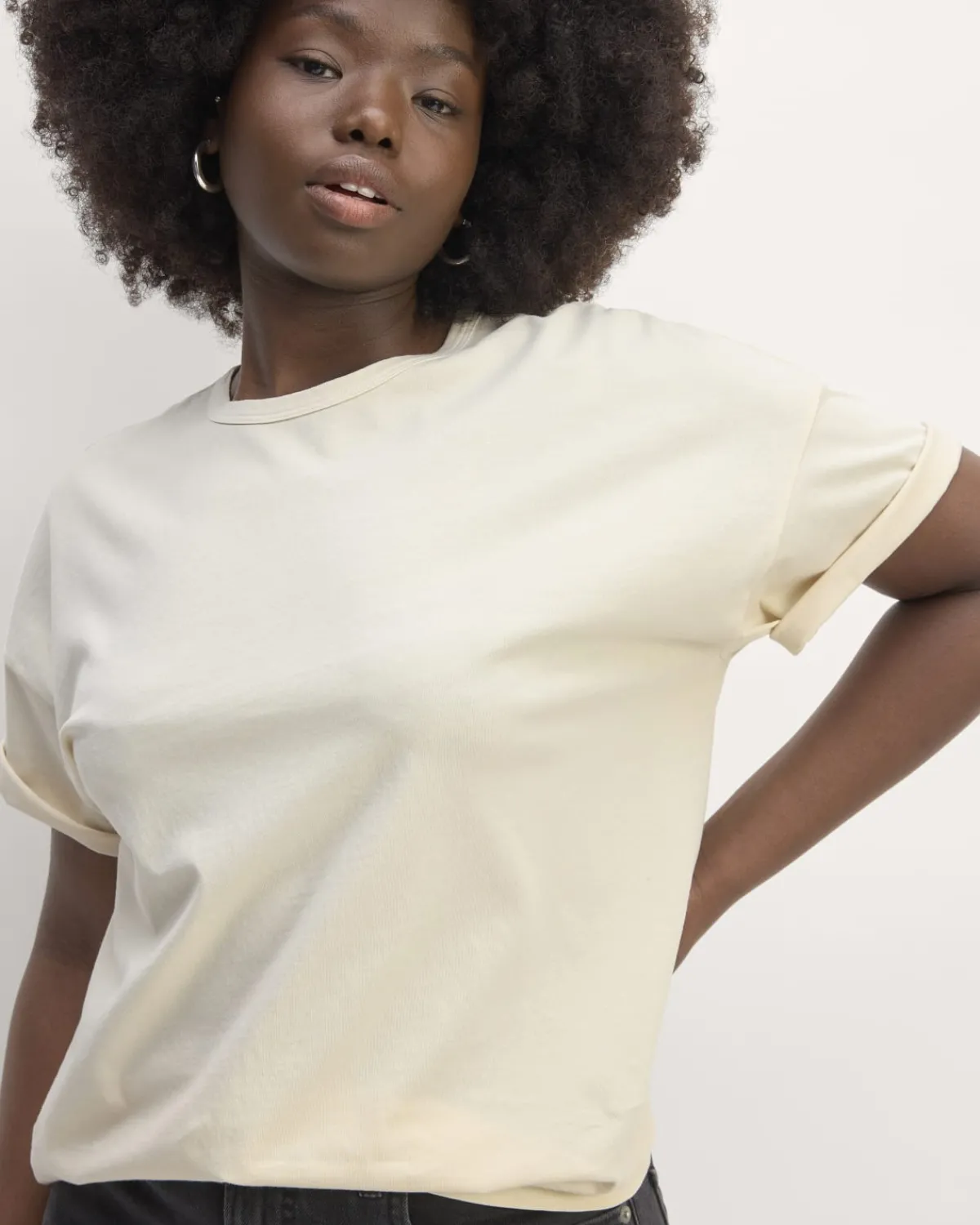Everlane Tees|Short Sleeve Tees*The Boyfriend Tee in Essential Cotton