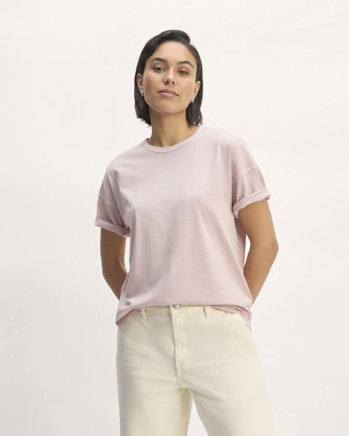 Everlane Tees|Short Sleeve Tees*The Boyfriend Tee in Essential Cotton
