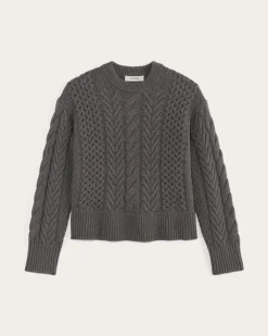 Everlane Sweaters|Crew Sweaters*The Cable Sweater in Everyday Cotton