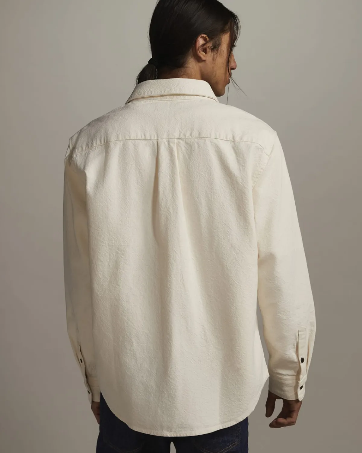 Everlane Jackets & Coats|Shirts*The Canvas Organic Cotton Overshirt Bone