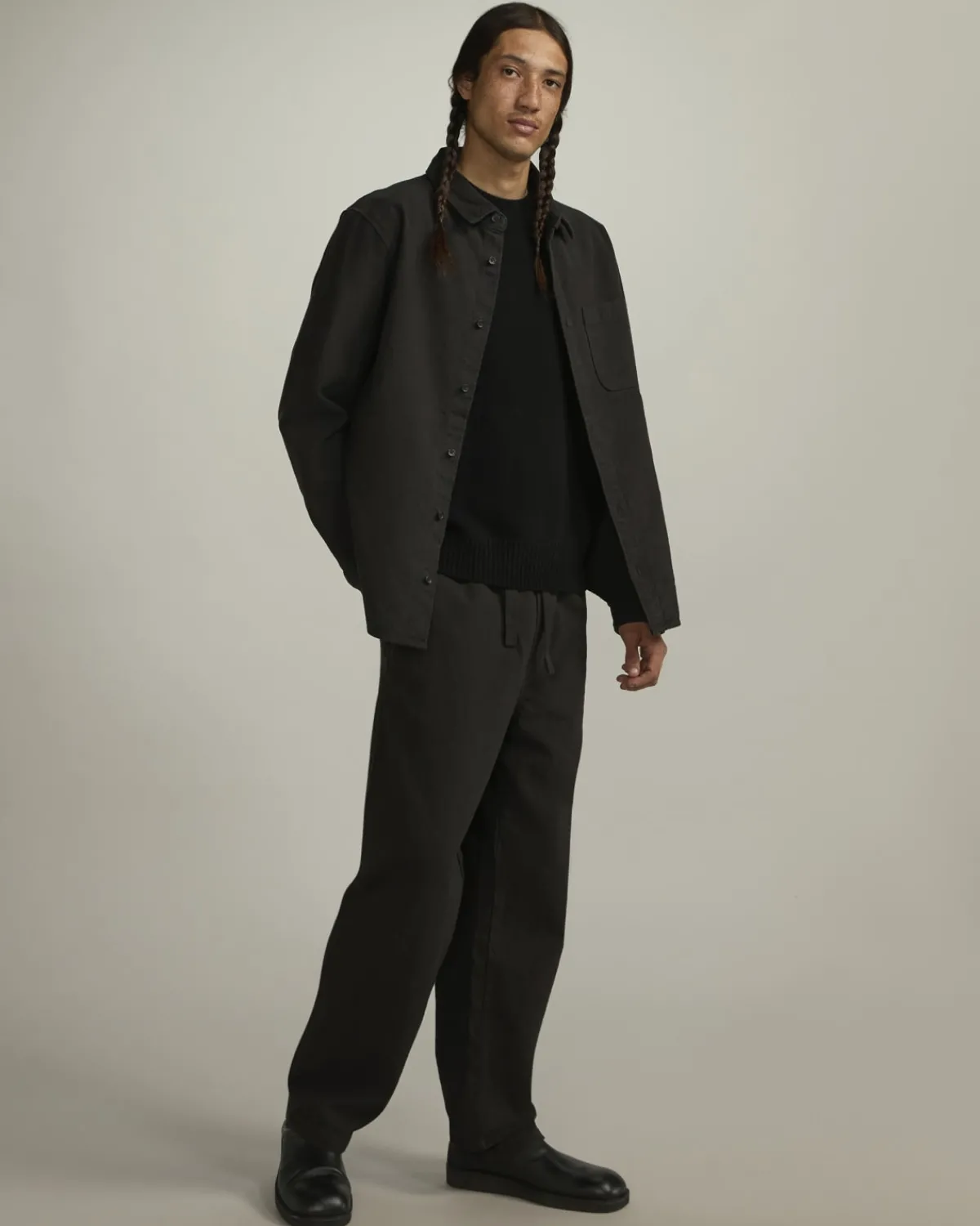 Everlane Jackets & Coats|Shirts*The Canvas Organic Cotton Overshirt Bone
