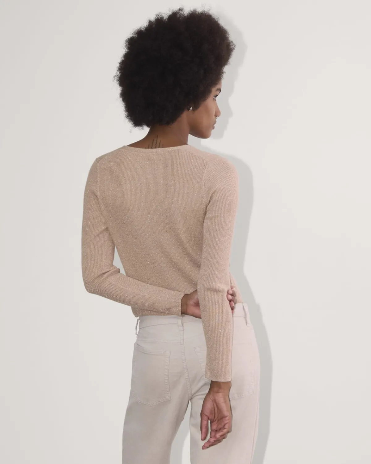 Everlane Sweaters|Cardigans*The Cardigan in Lurex Merino