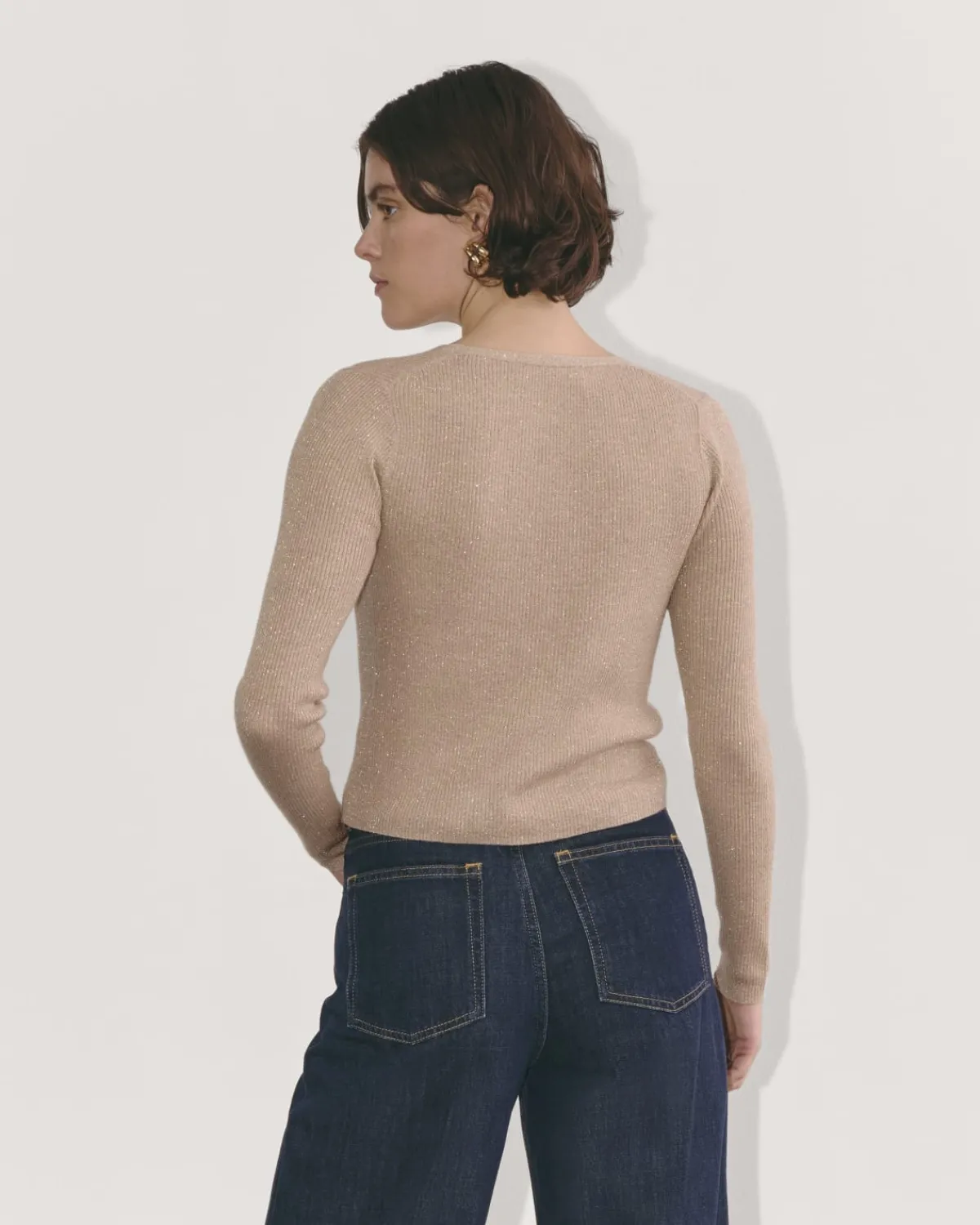 Everlane Sweaters|Cardigans*The Cardigan in Lurex Merino