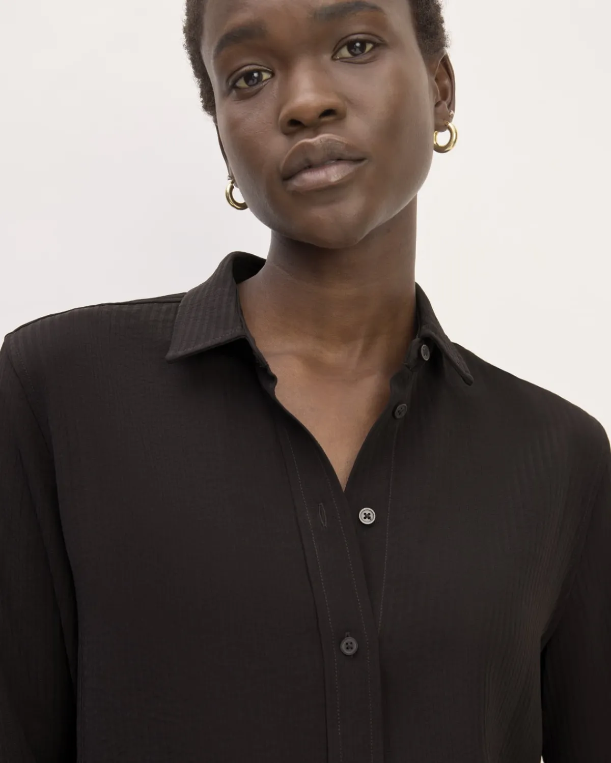 Everlane Tops*The City Stripe Relaxed Shirt