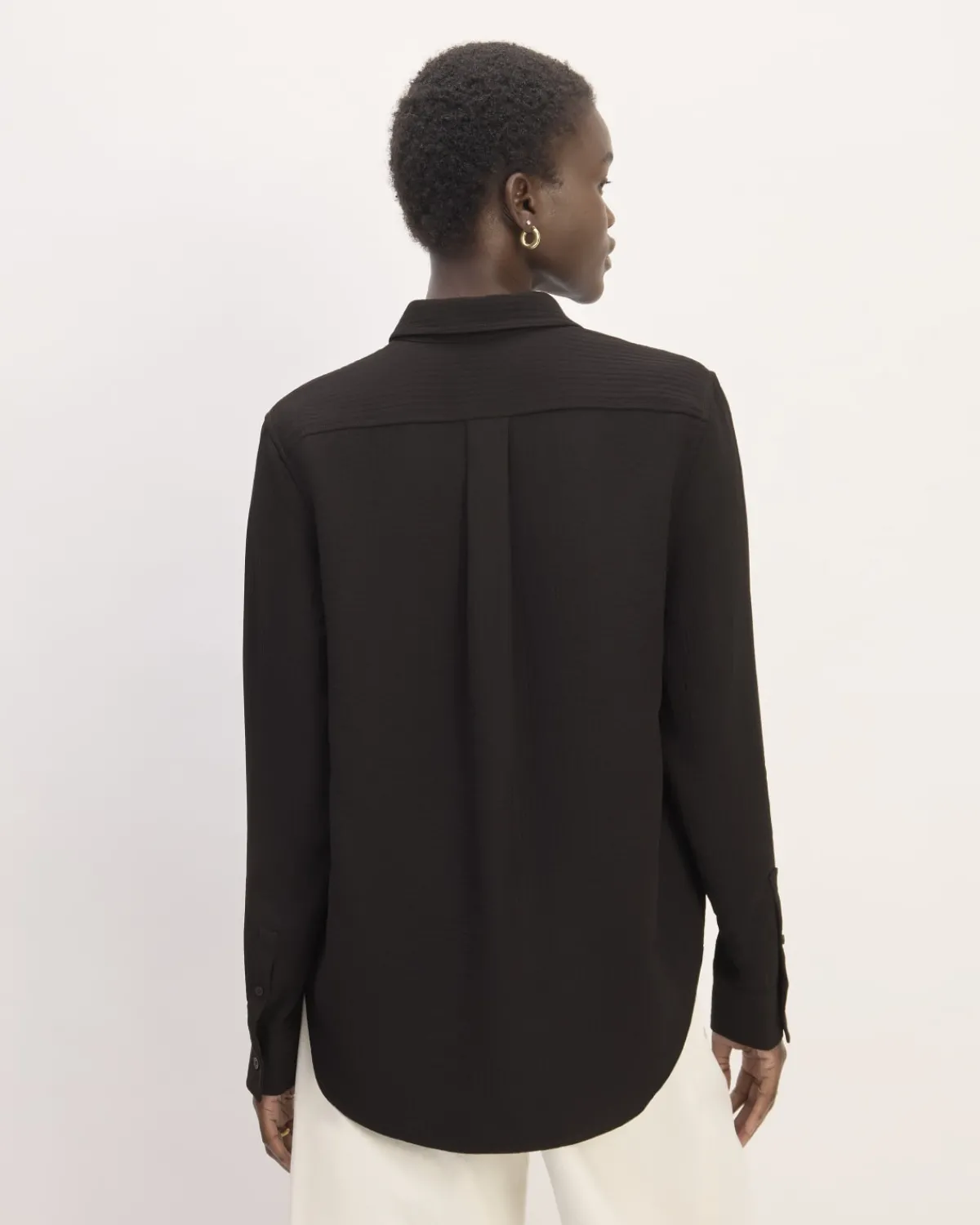 Everlane Tops*The City Stripe Relaxed Shirt