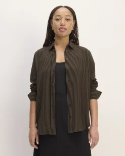 Everlane Tops*The City Stripe Relaxed Shirt