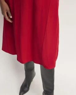 Everlane Dresses*The City Stripe Ruched Dress