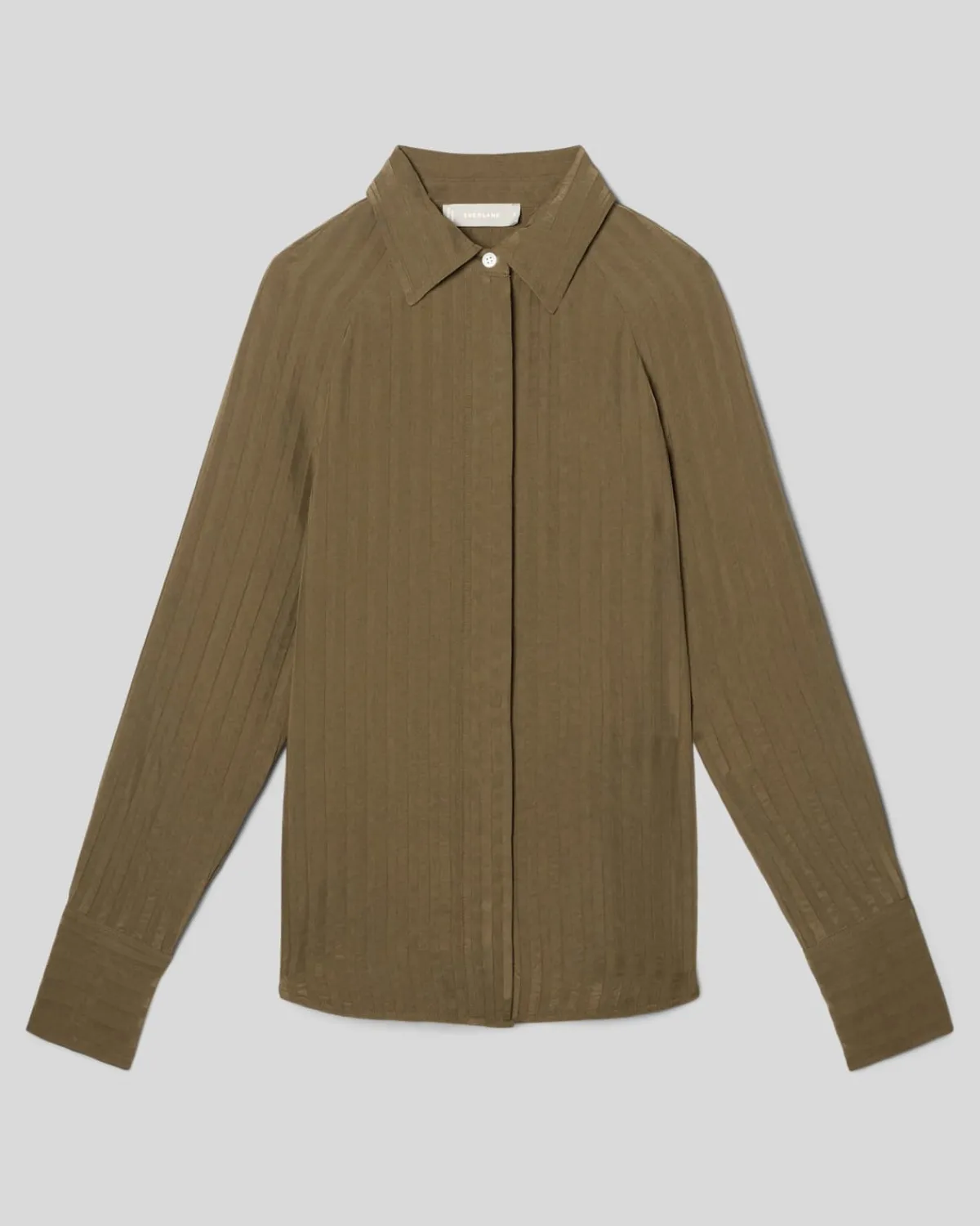 Everlane Tops*The City Stripe Shirt Beech