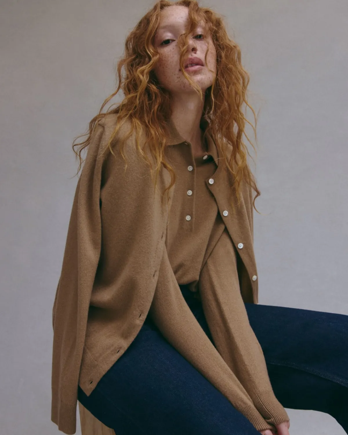 Everlane Sweaters*The Classic Polo in Cashmere
