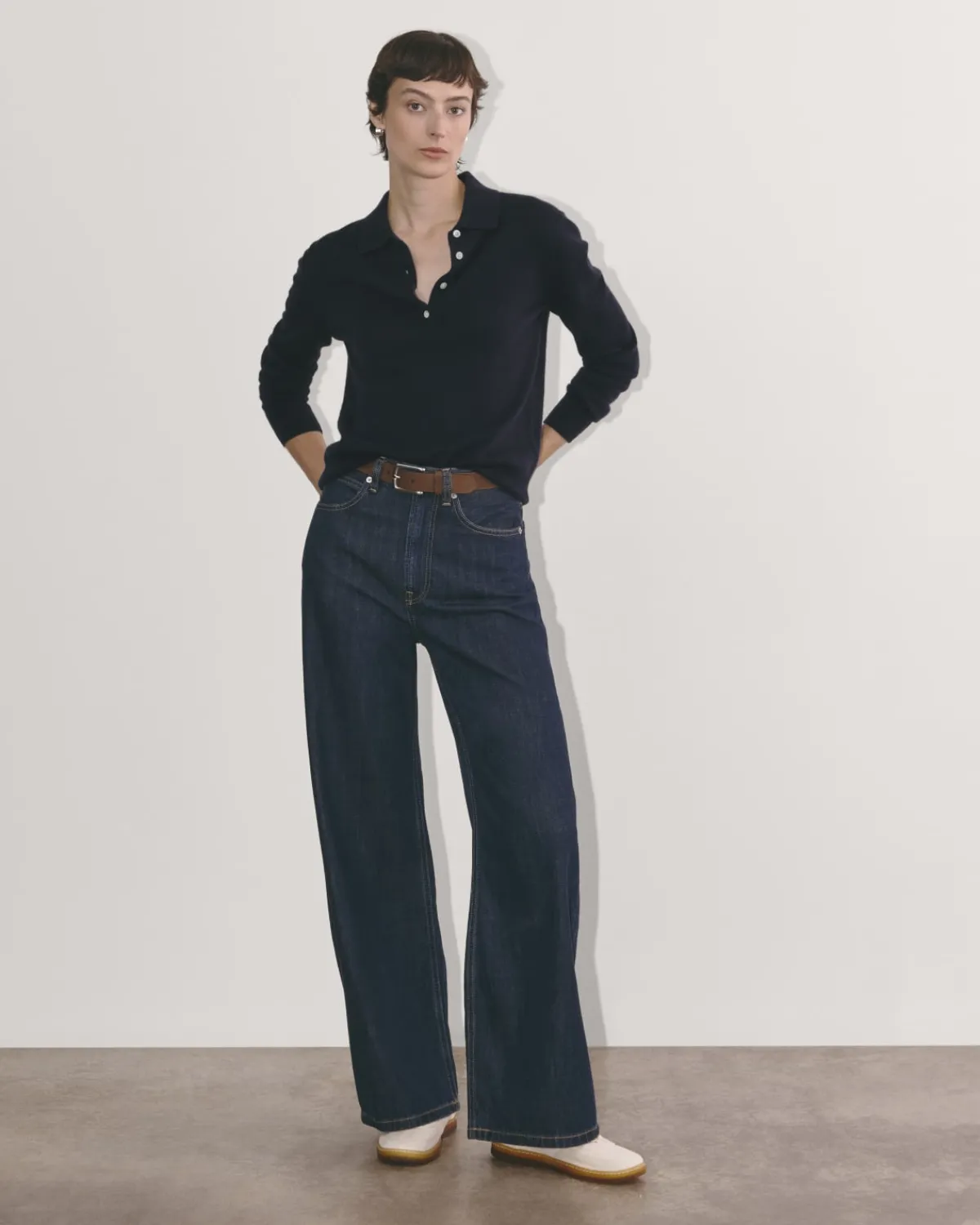 Everlane Sweaters*The Classic Polo in Cashmere