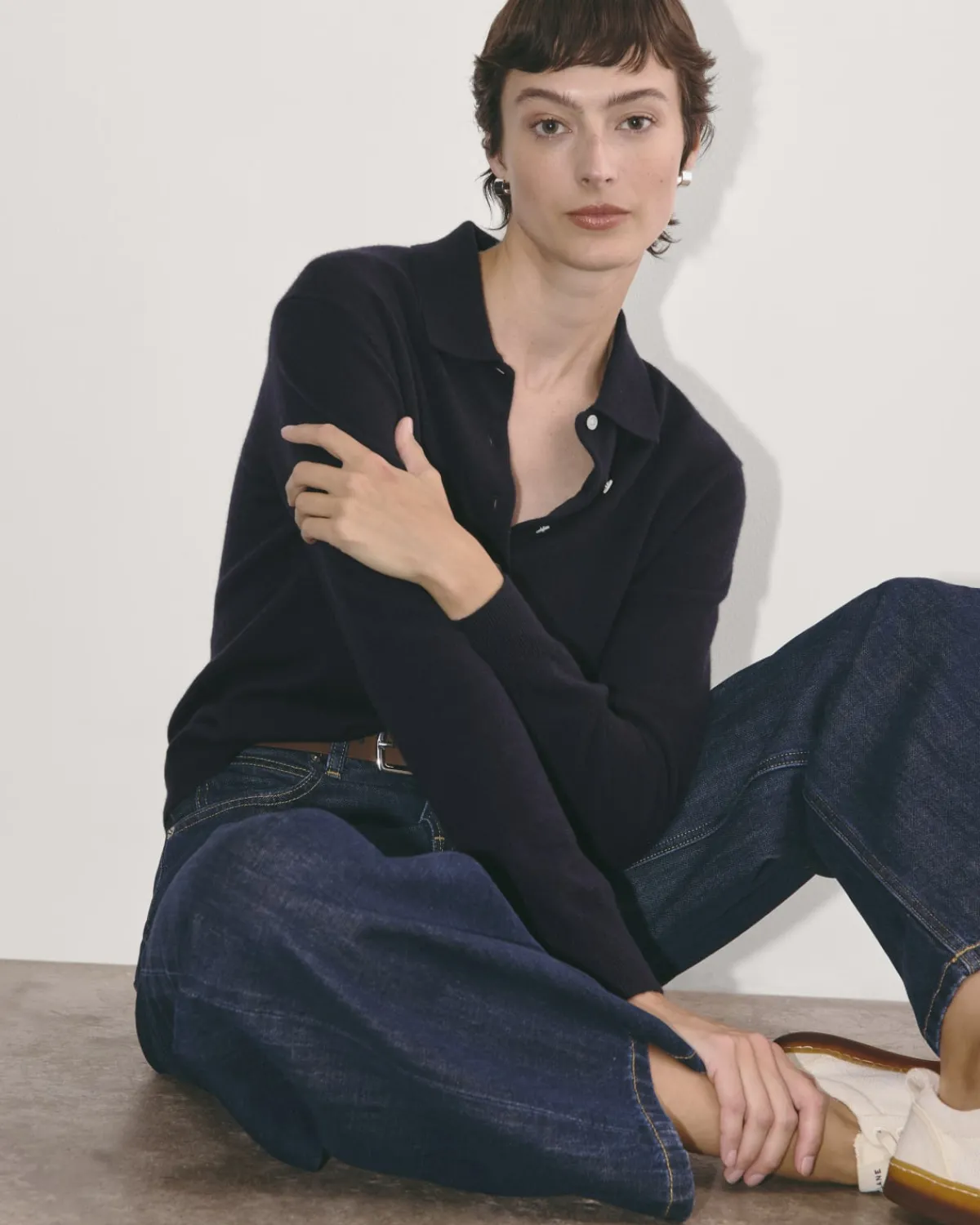 Everlane Sweaters*The Classic Polo in Cashmere