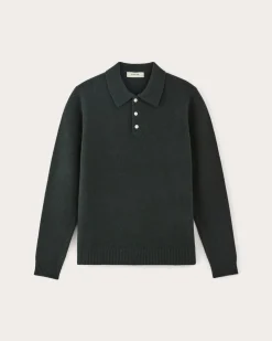 Everlane Sweaters|Turtleneck Sweaters*The Classic Polo in Luxe Merino Charcoal