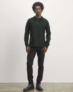 Everlane Sweaters|Turtleneck Sweaters*The Classic Polo in Luxe Merino Charcoal