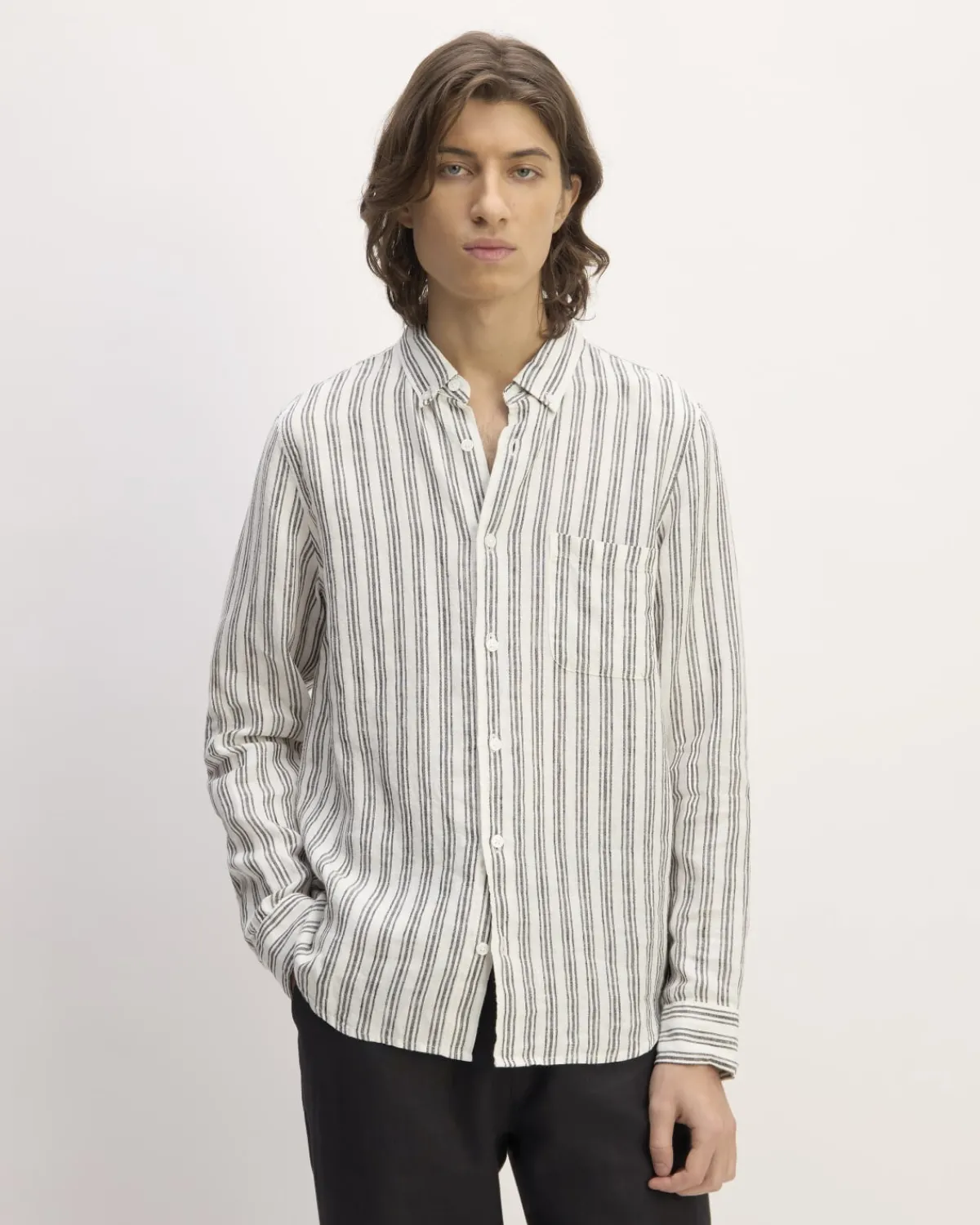 Everlane Shirts|Long Sleeve Shirts*The Classic Shirt in Linen