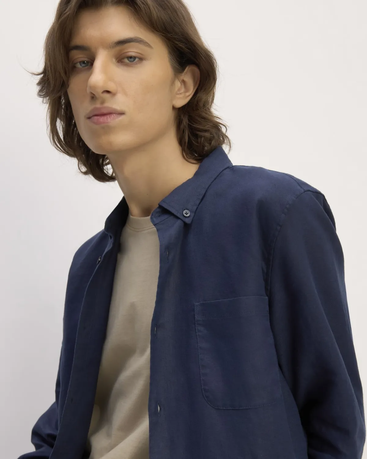 Everlane Shirts|Long Sleeve Shirts*The Classic Shirt in Linen