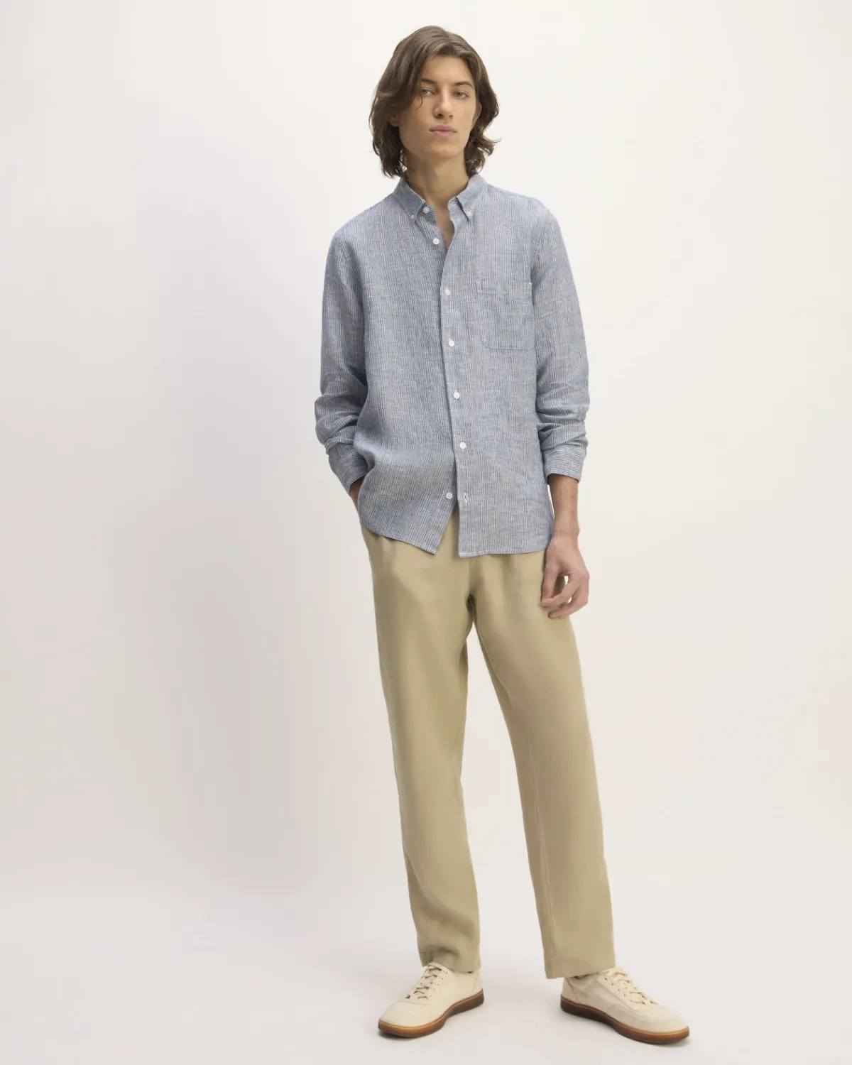 Everlane Shirts|Long Sleeve Shirts*The Classic Shirt in Linen