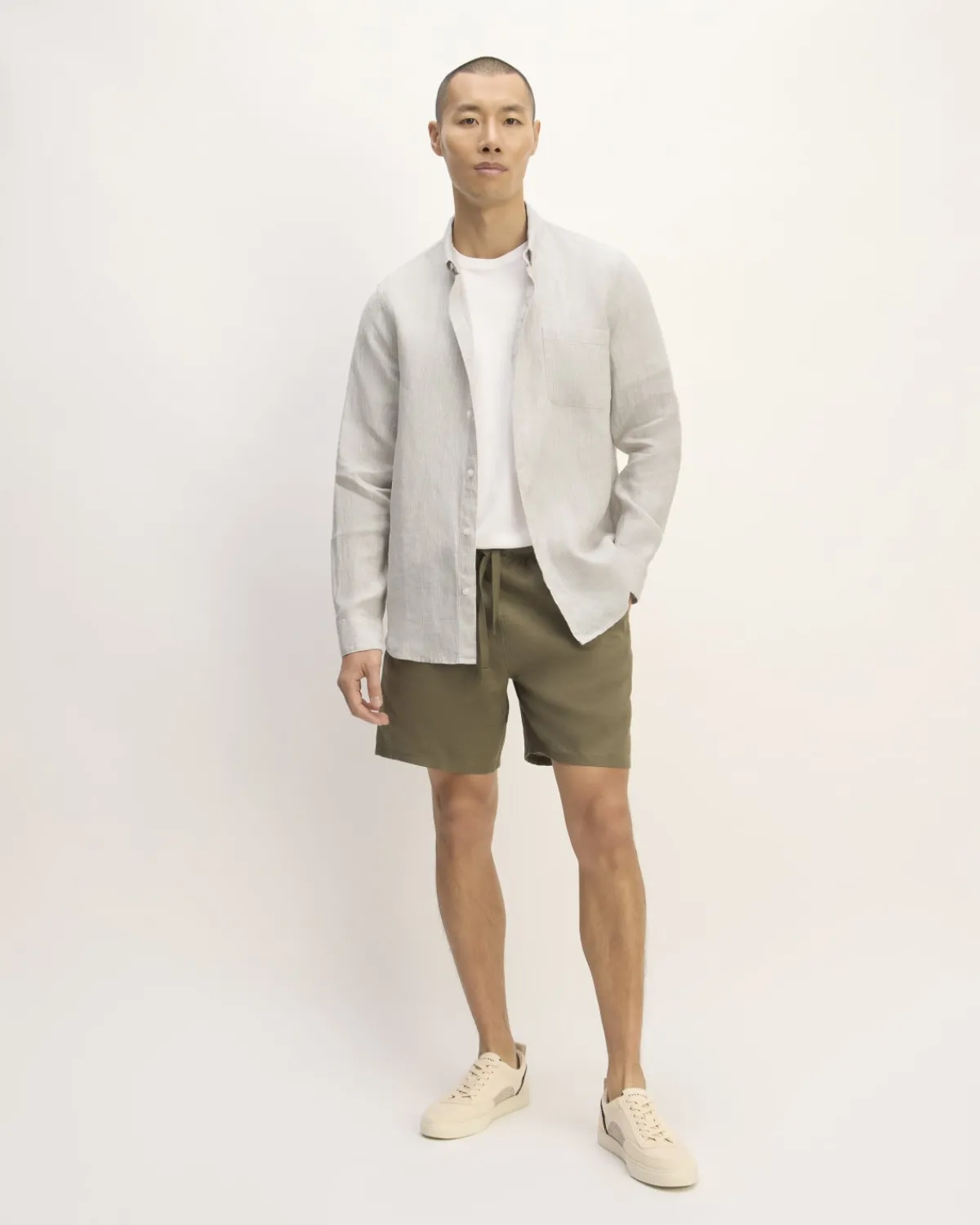Everlane Shirts|Long Sleeve Shirts*The Classic Shirt in Linen
