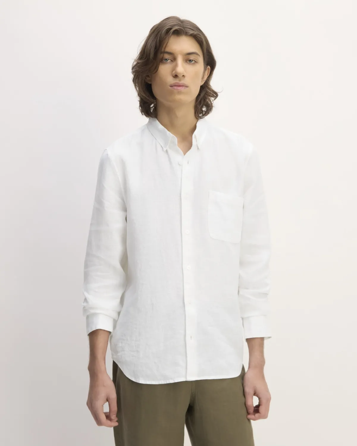 Everlane Shirts|Long Sleeve Shirts*The Classic Shirt in Linen