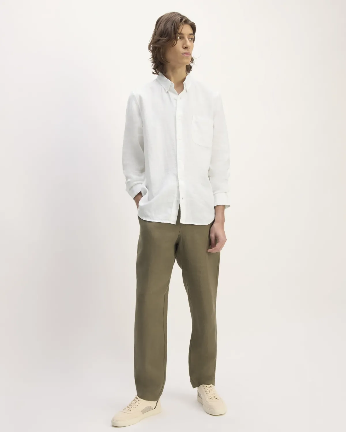 Everlane Shirts|Long Sleeve Shirts*The Classic Shirt in Linen