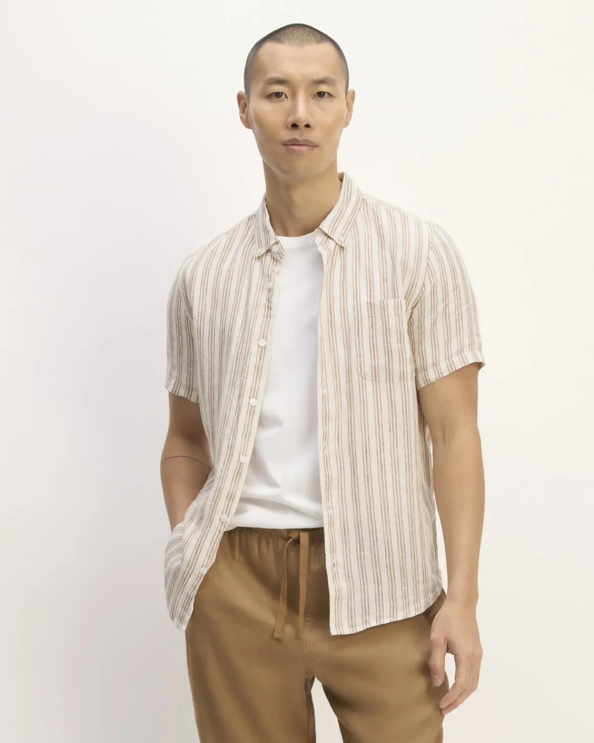 Everlane Shirts|Short Sleeve Shirts*The Classic Short-Sleeve Shirt in Linen