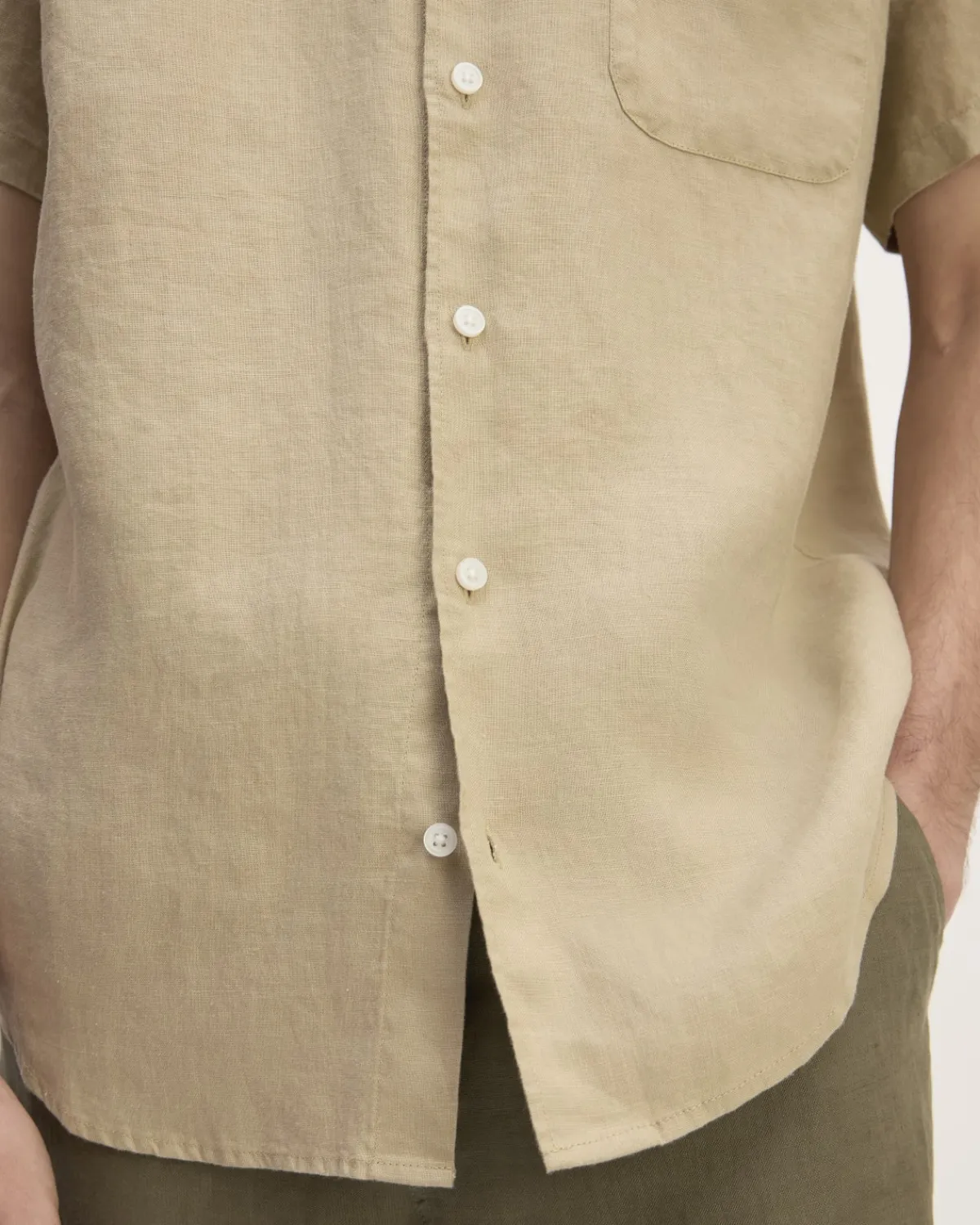 Everlane Shirts|Short Sleeve Shirts*The Classic Short-Sleeve Shirt in Linen