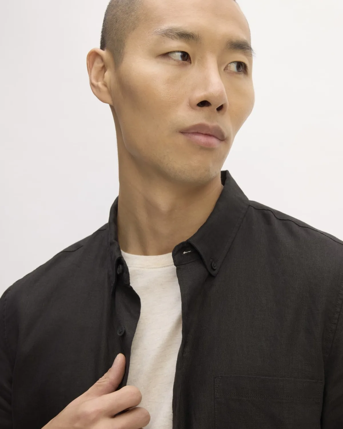 Everlane Shirts|Short Sleeve Shirts*The Classic Short-Sleeve Shirt in Linen