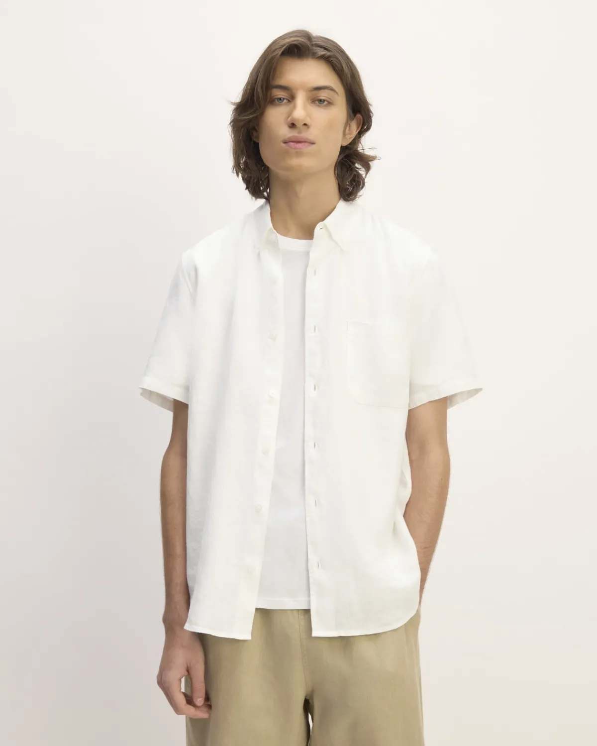 Everlane Shirts|Short Sleeve Shirts*The Classic Short-Sleeve Shirt in Linen