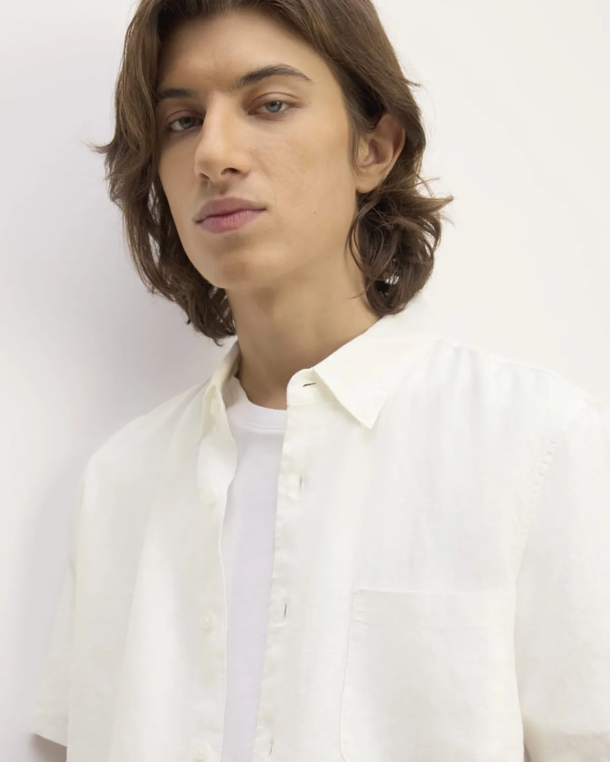 Everlane Shirts|Short Sleeve Shirts*The Classic Short-Sleeve Shirt in Linen