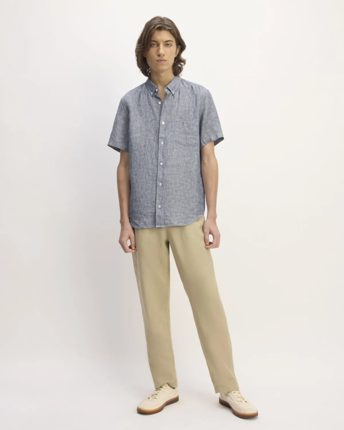 Everlane Shirts|Short Sleeve Shirts*The Classic Short-Sleeve Shirt in Linen