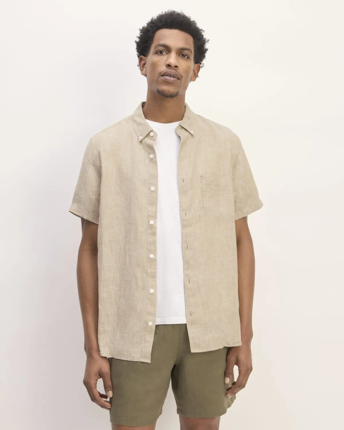 Everlane Shirts|Short Sleeve Shirts*The Classic Short-Sleeve Shirt in Linen
