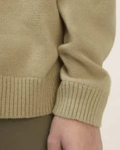 Everlane Sweaters|Turtleneck Sweaters*The Classic Sweater in Everyday Cotton Dark Heathered Camel
