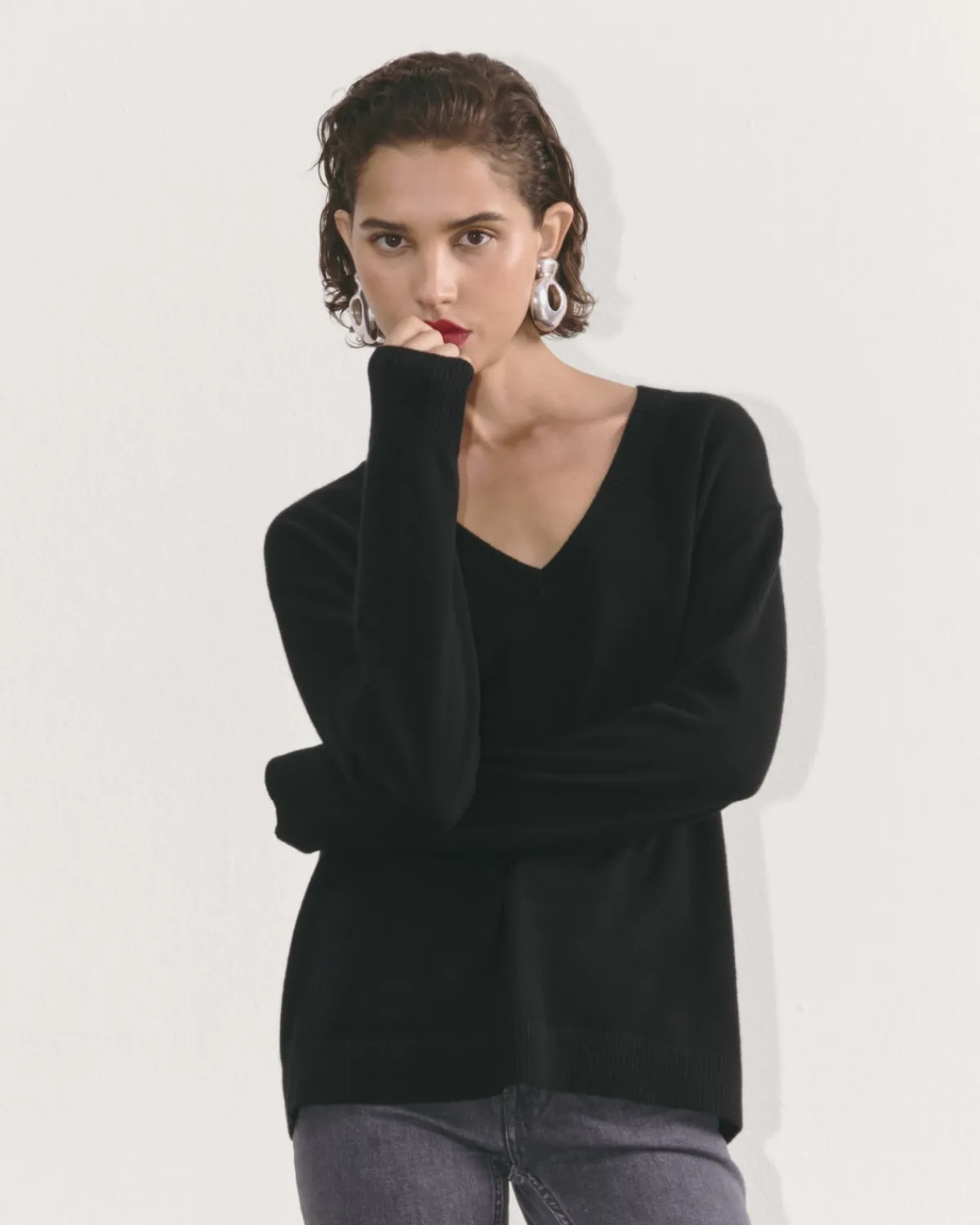 Everlane Sweaters|V-Neck Sweaters*The Classic V in Cashmere