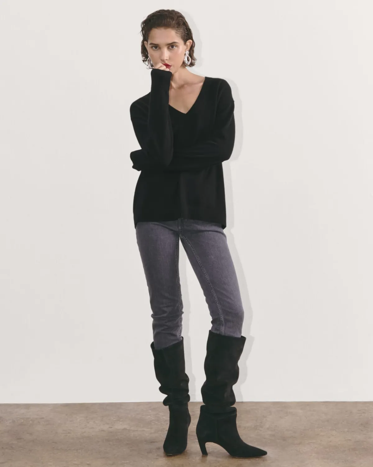 Everlane Sweaters|V-Neck Sweaters*The Classic V in Cashmere