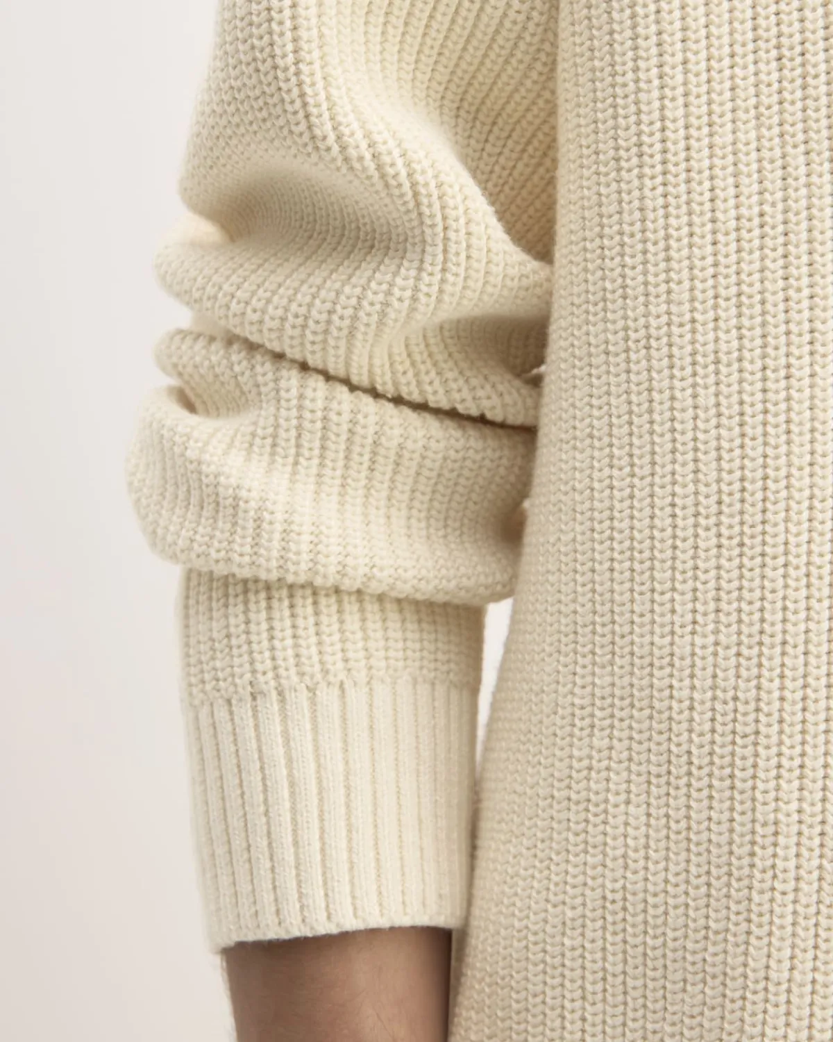 Everlane Sweaters|Turtleneck Sweaters*The Cotton Chunky Rib Polo Heathered Charcoal