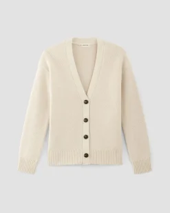 Everlane Sweaters|Cardigans*The Cotton Honeycomb Cardigan Canvas