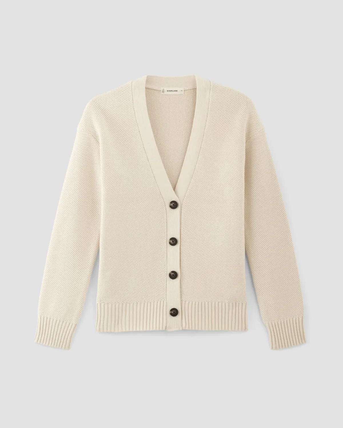 Everlane Sweaters|Cardigans*The Cotton Honeycomb Cardigan Canvas