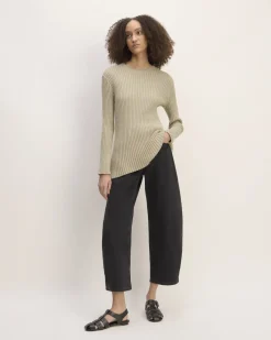 Everlane Sweaters|Crew Sweaters*The Cotton Rib Crew Trench Coat Khaki