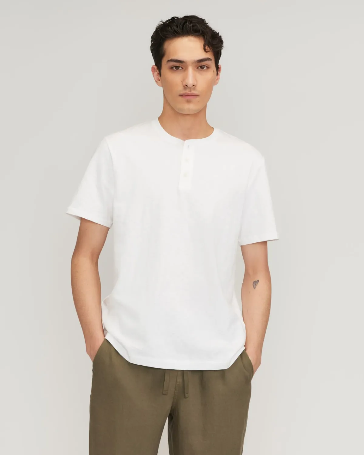 Everlane Tees*The Cotton Slub Henley