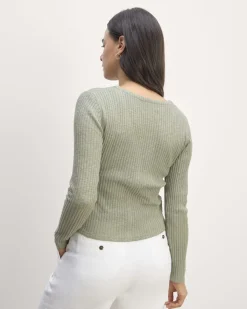Everlane Tops*The Cozy Rib Cardigan