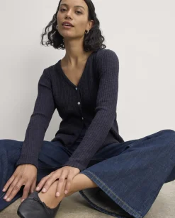 Everlane Tops*The Cozy Rib Cardigan