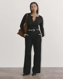 Everlane Tops*The Cozy Rib Henley