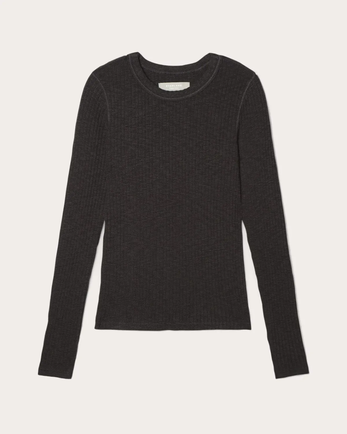 Everlane Tops*The Cozy Rib Long-Sleeve Tee
