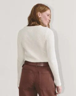 Everlane Tops*The Cozy Rib Long-Sleeve Tee