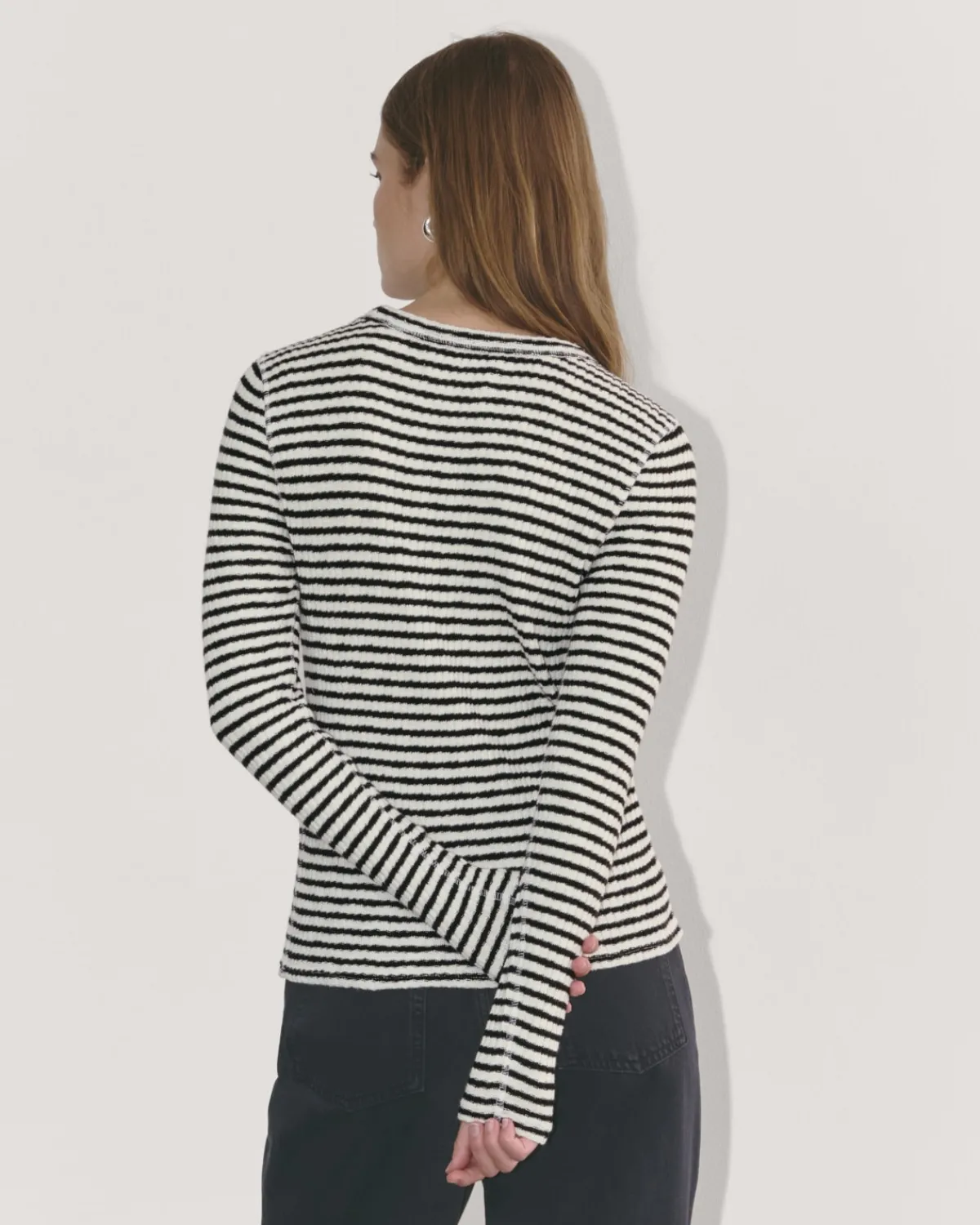 Everlane Tops*The Cozy Rib Long-Sleeve Tee