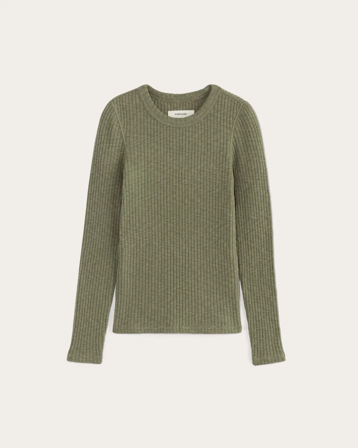 Everlane Tops*The Cozy Rib Long-Sleeve Tee