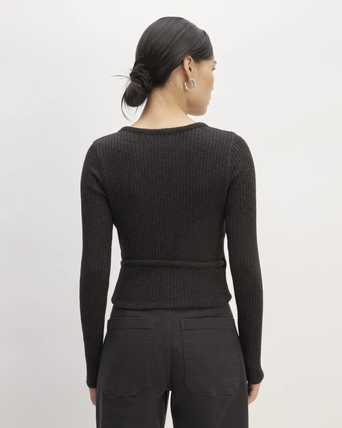 Everlane Tops*The Cozy Rib Wrap Top