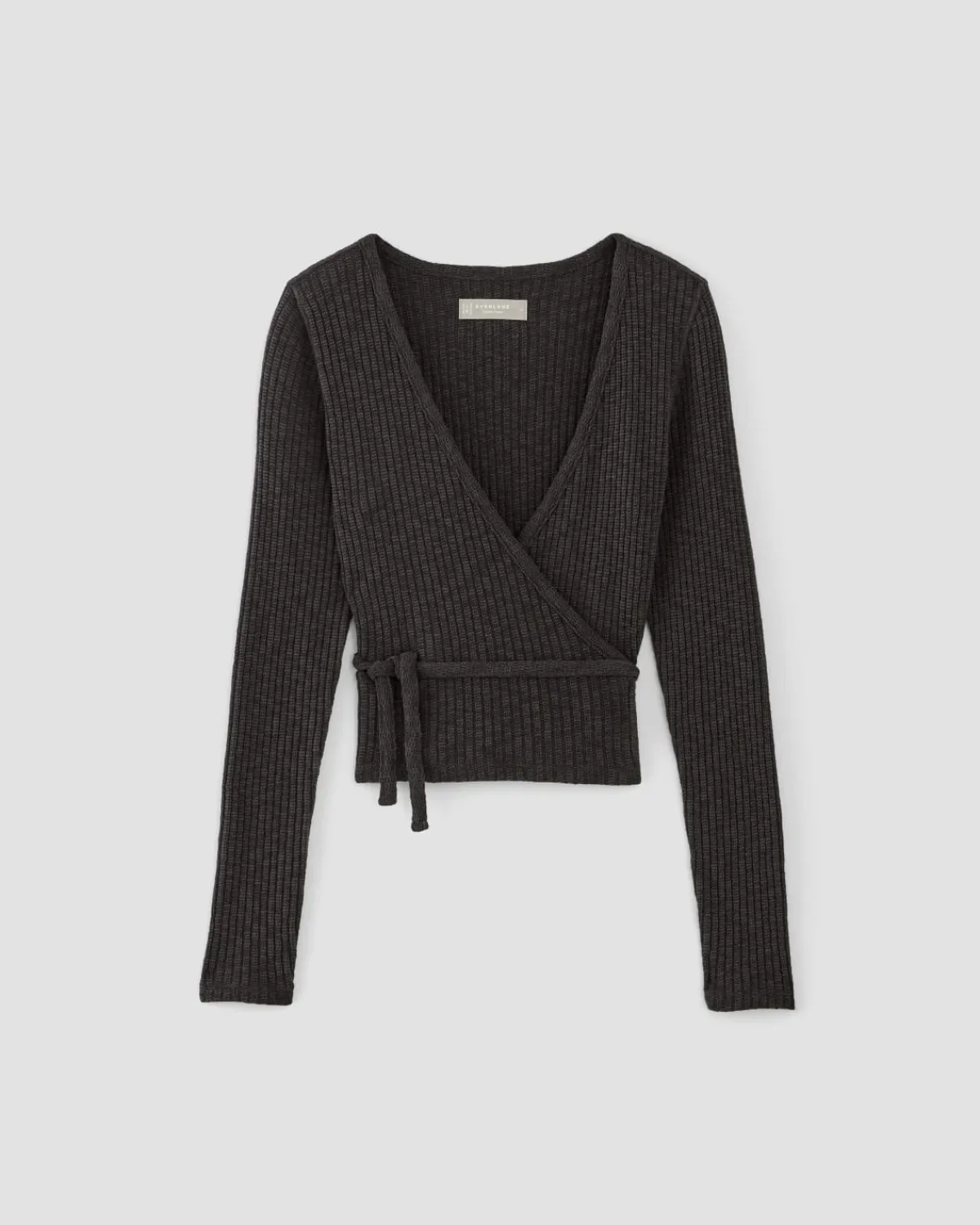 Everlane Tops*The Cozy Rib Wrap Top