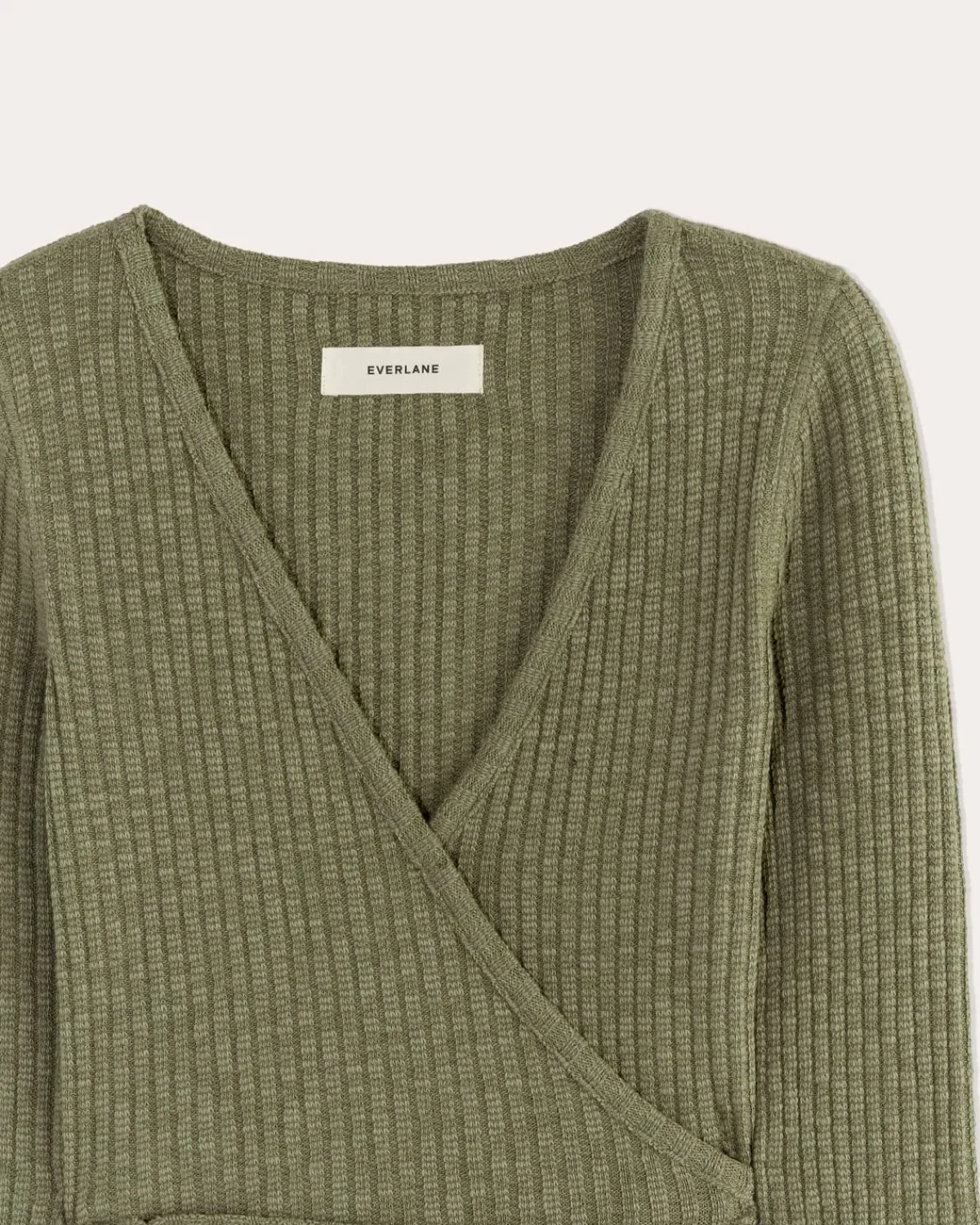 Everlane Tops*The Cozy Rib Wrap Top